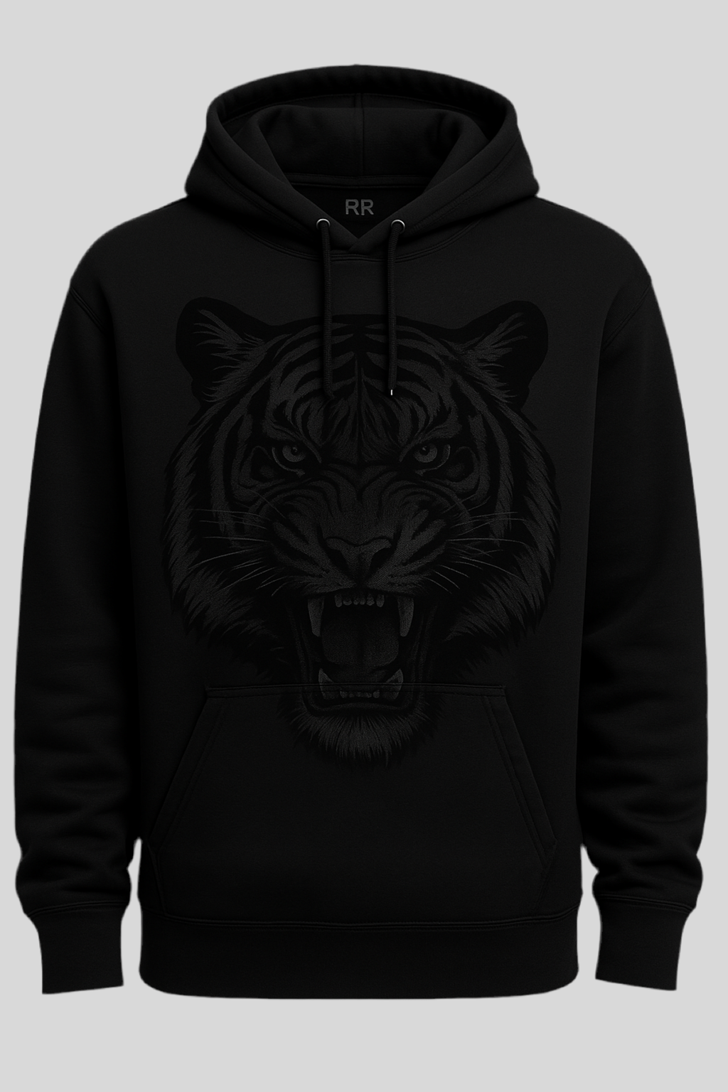 RR Virtuoso Tiger Pullover Hoodie Black