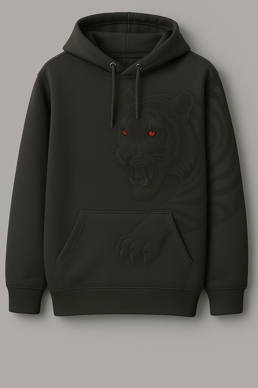 RR Midnight Tiger Royale Edition Pullover Hoodie Army